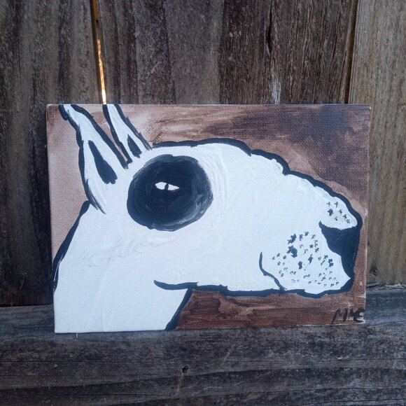 Bull Terrier Portrait Painting - Picture 5 of 12